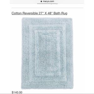 Macy’s Hotel Collection Bath Rug 27” x 48”